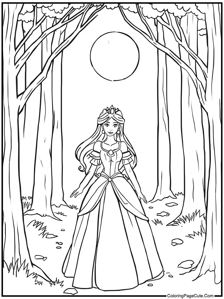 Moon lady night watch