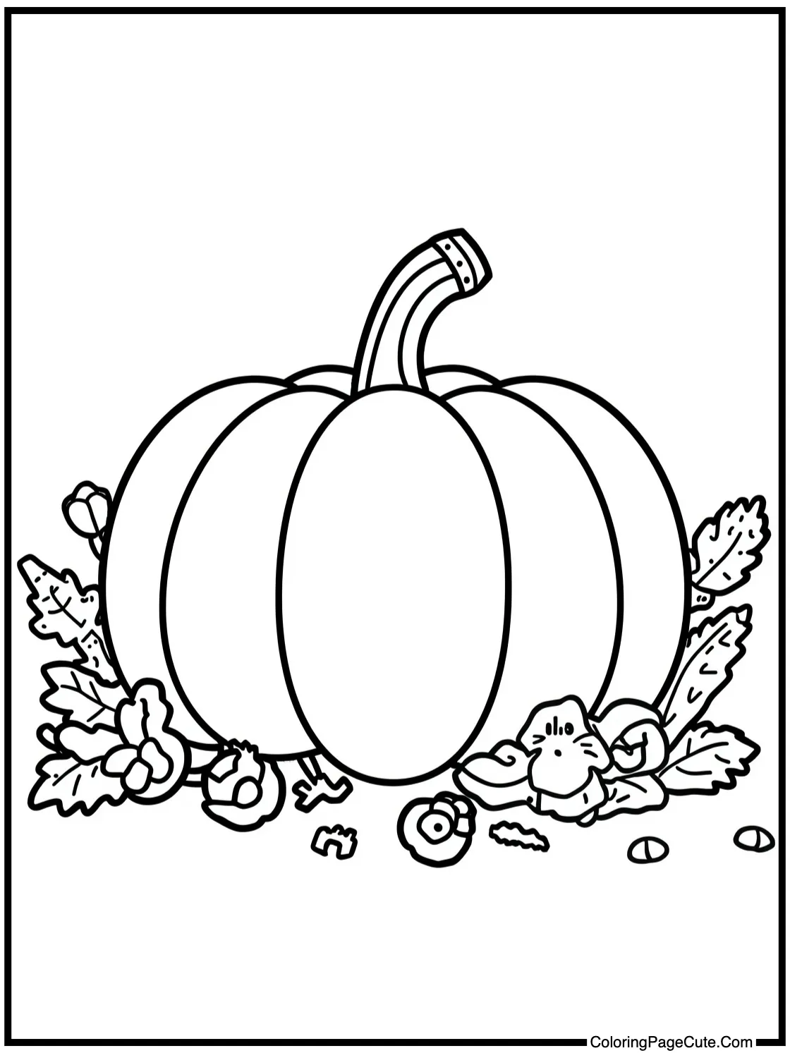 Giant vegetable in field