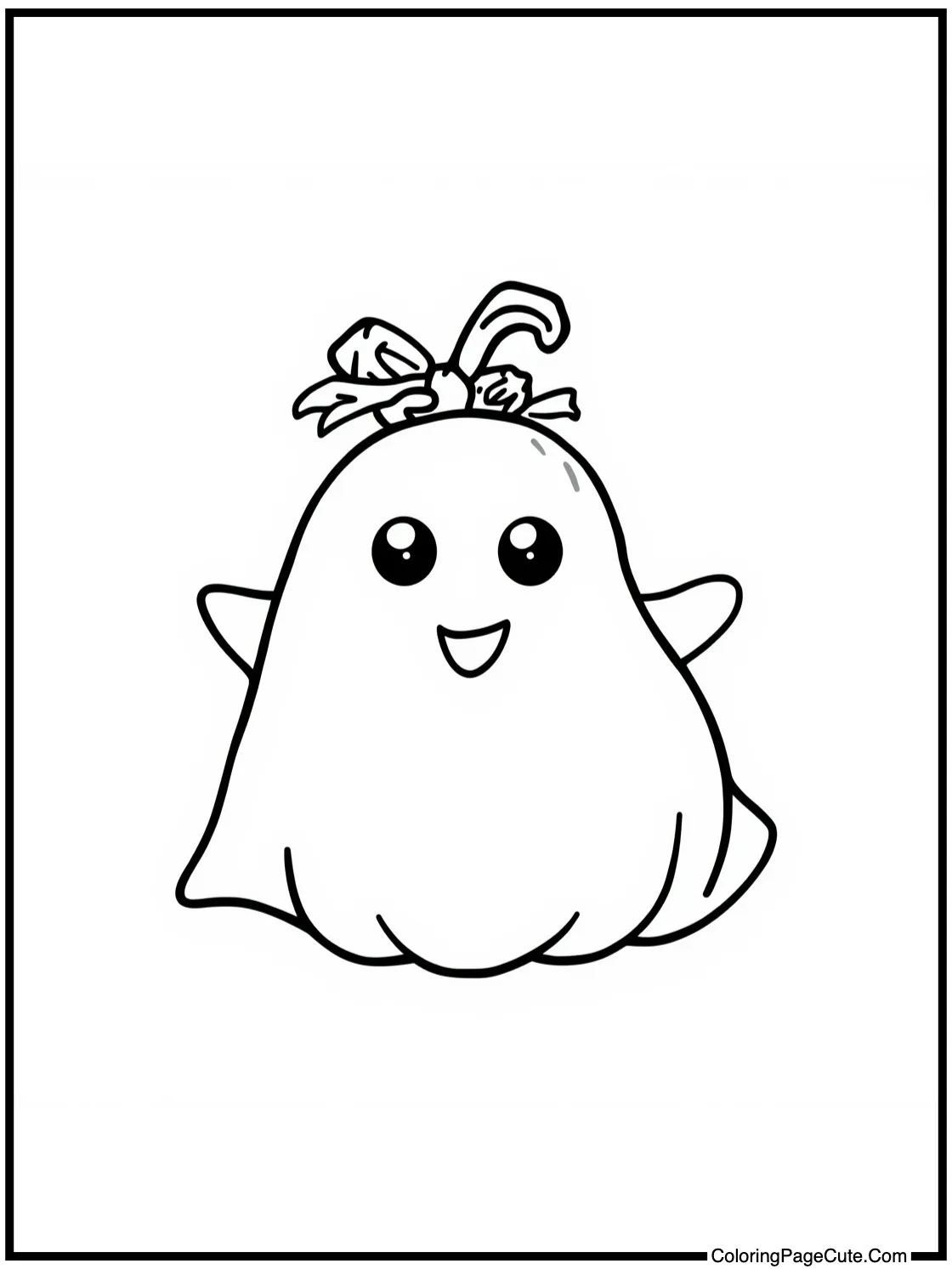 Gourd with friendly ghost