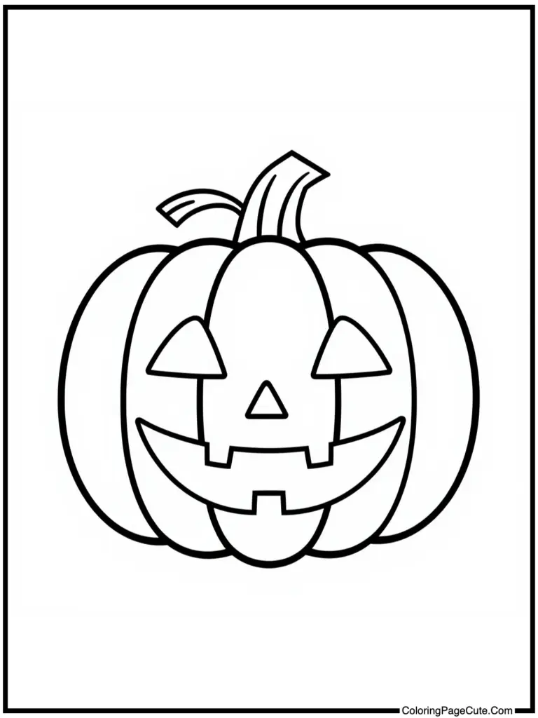 Pumpkin Coloring Pages