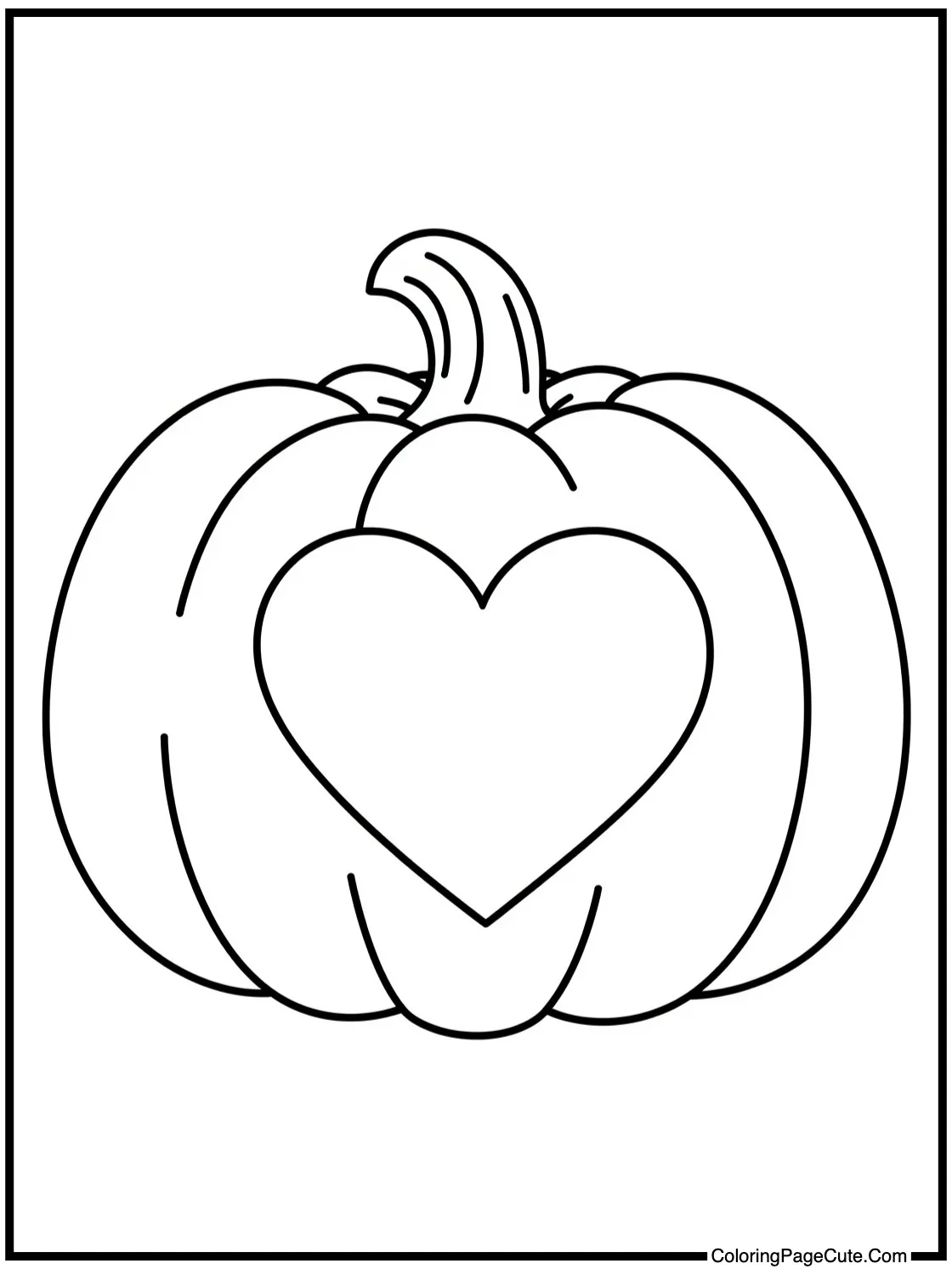 Vegetable with thick stripes