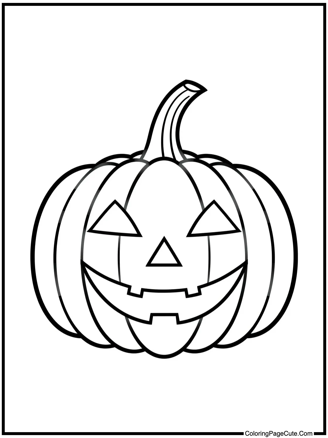 Gourd carved simple face