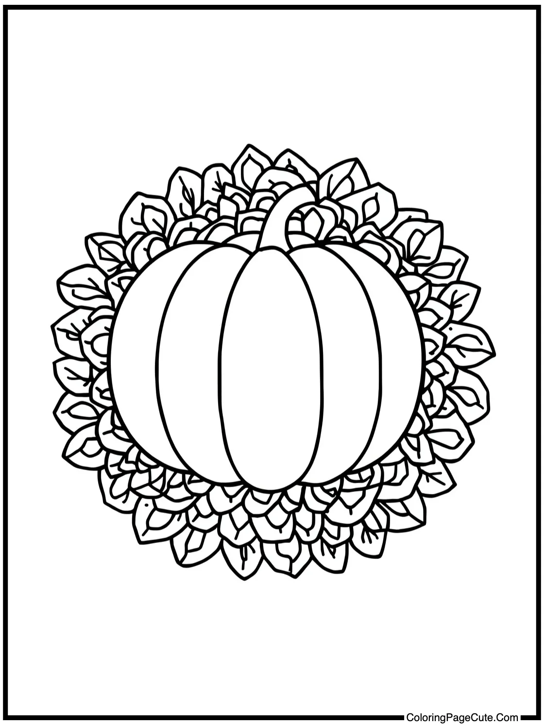 Gourd wreath design