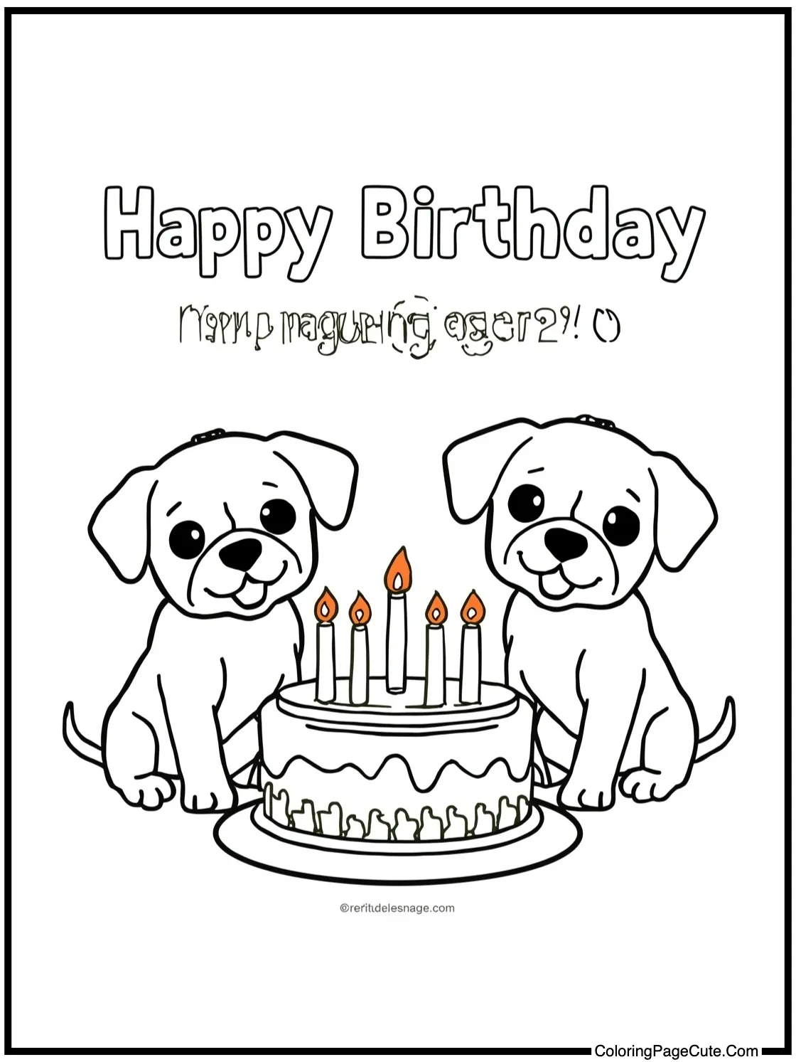 celebrating a birthday