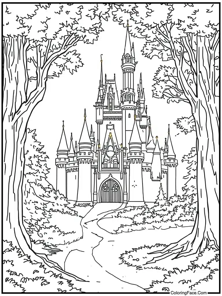 Royal castle background