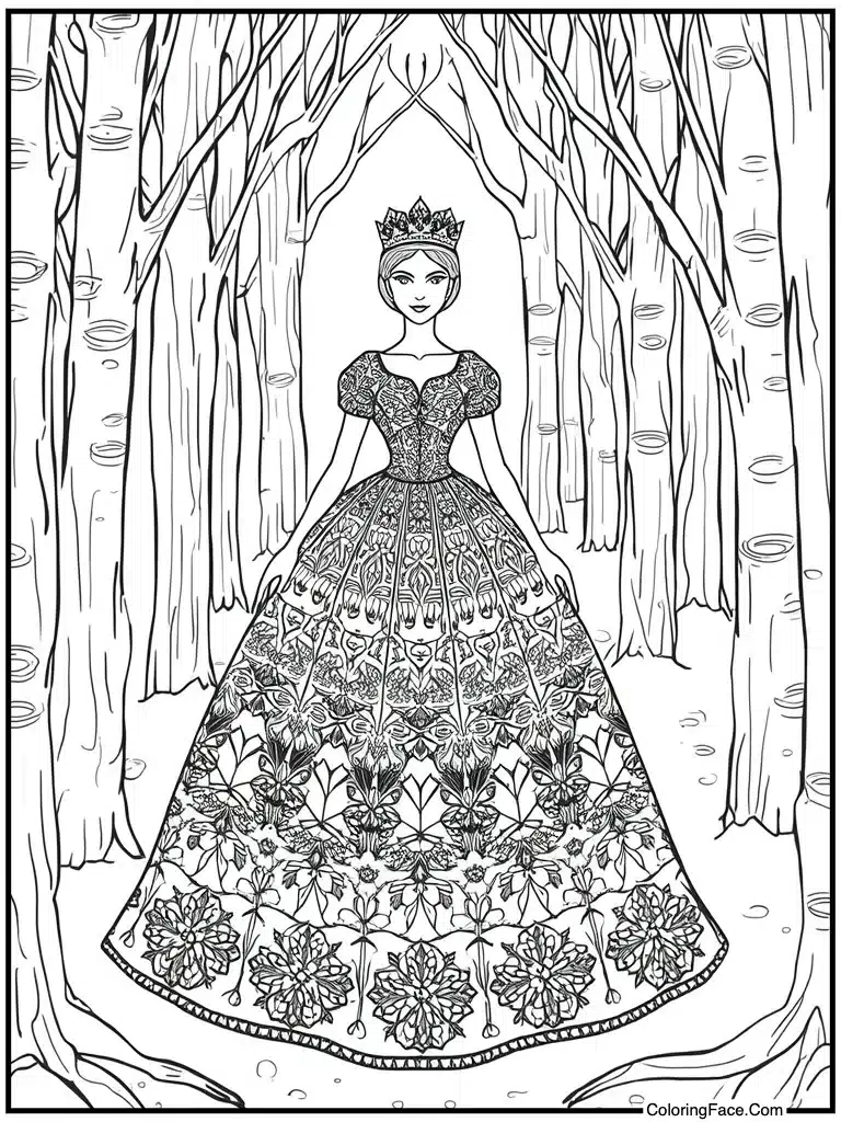 Mandala dress pattern