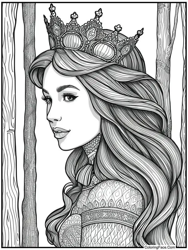 Zentangle hair design