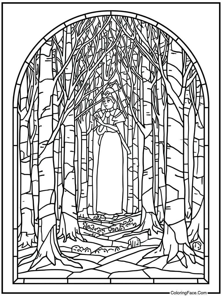 Stained glass window