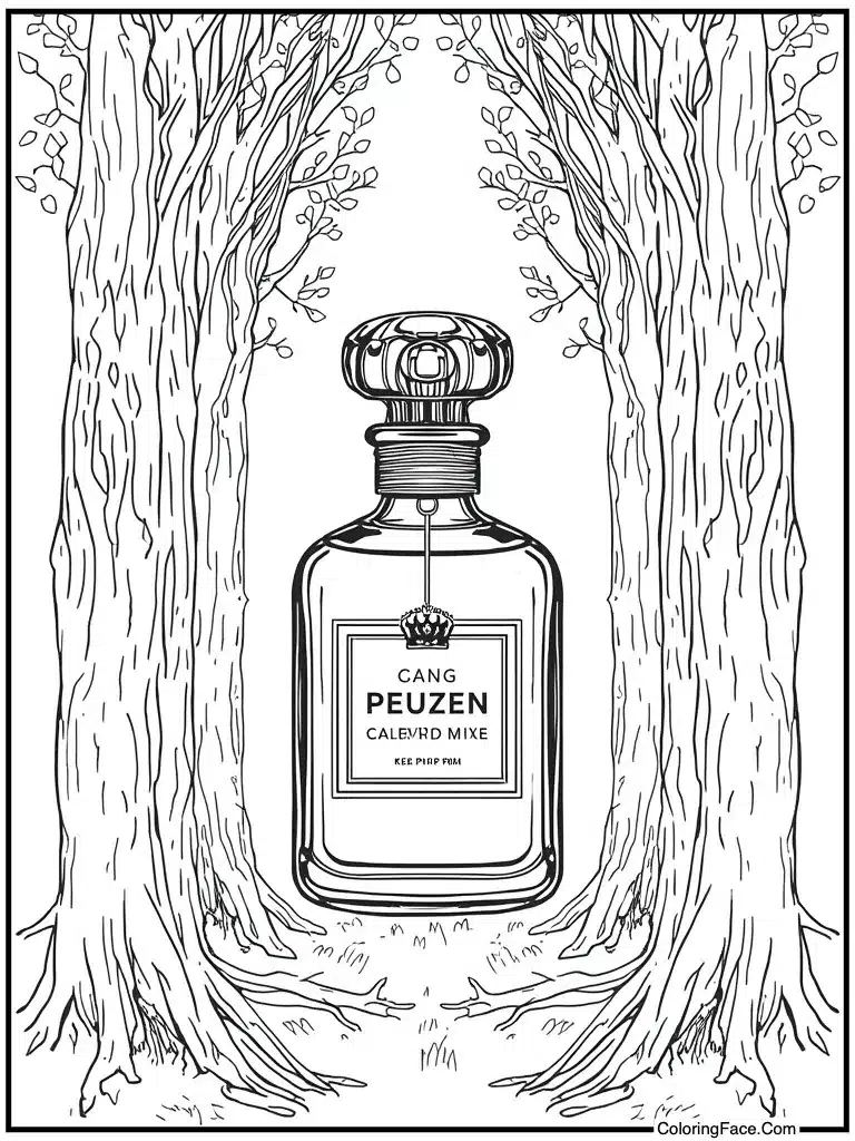 Perfume bottle fancy