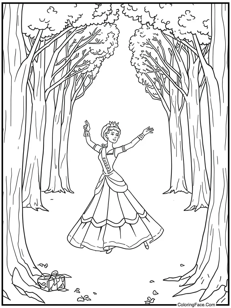 Ballroom dance floor