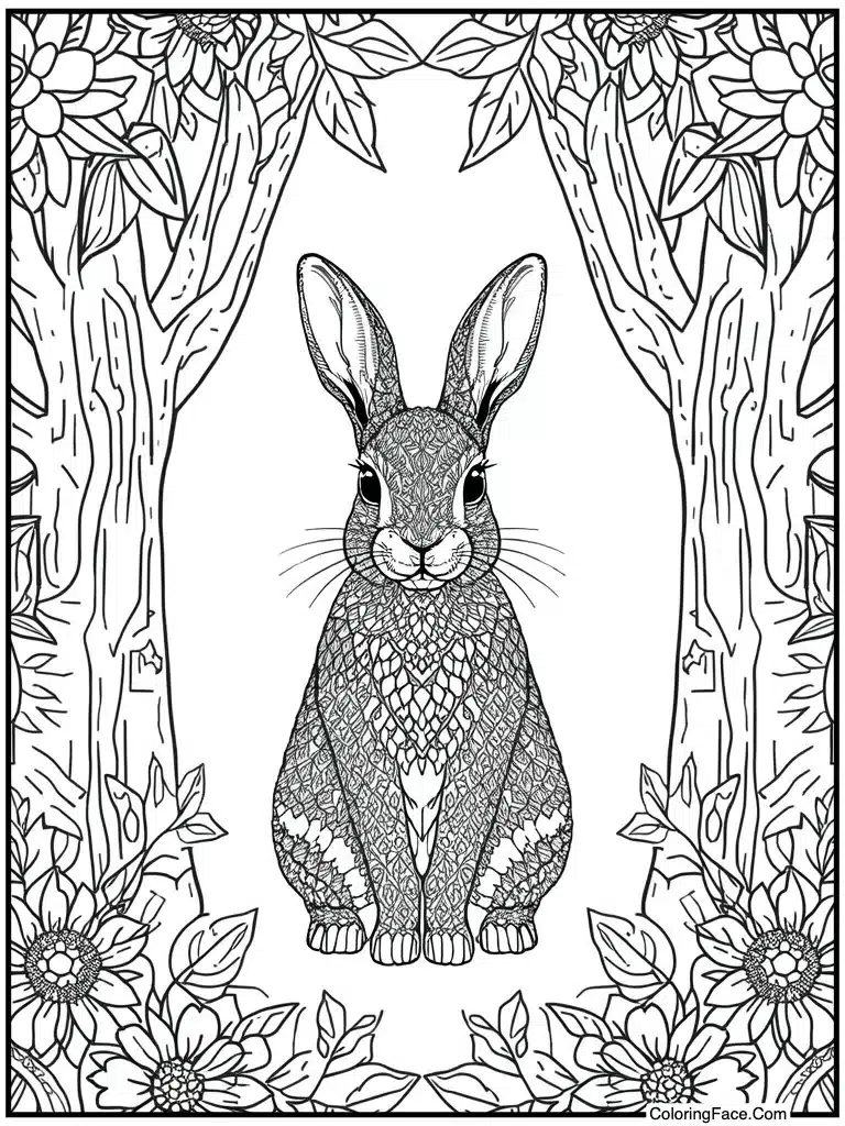 Mandala pattern floral design