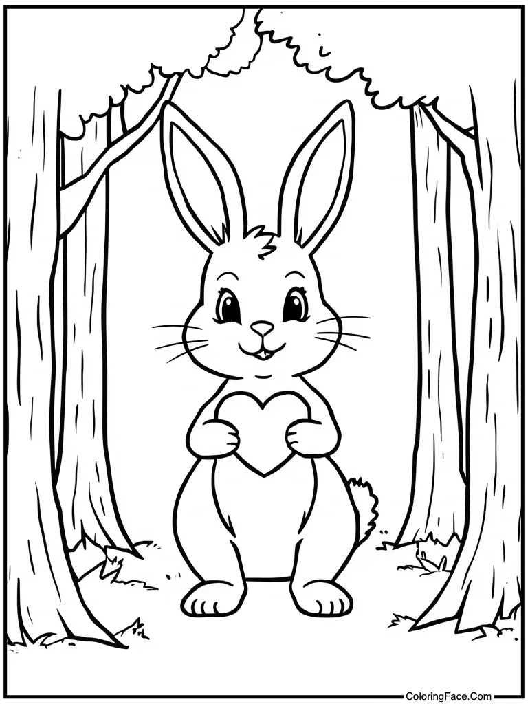 Holding a heart shape