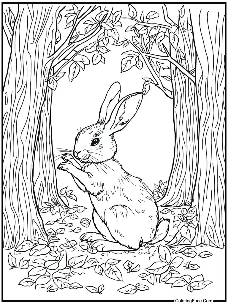 Playing in autumn leaves