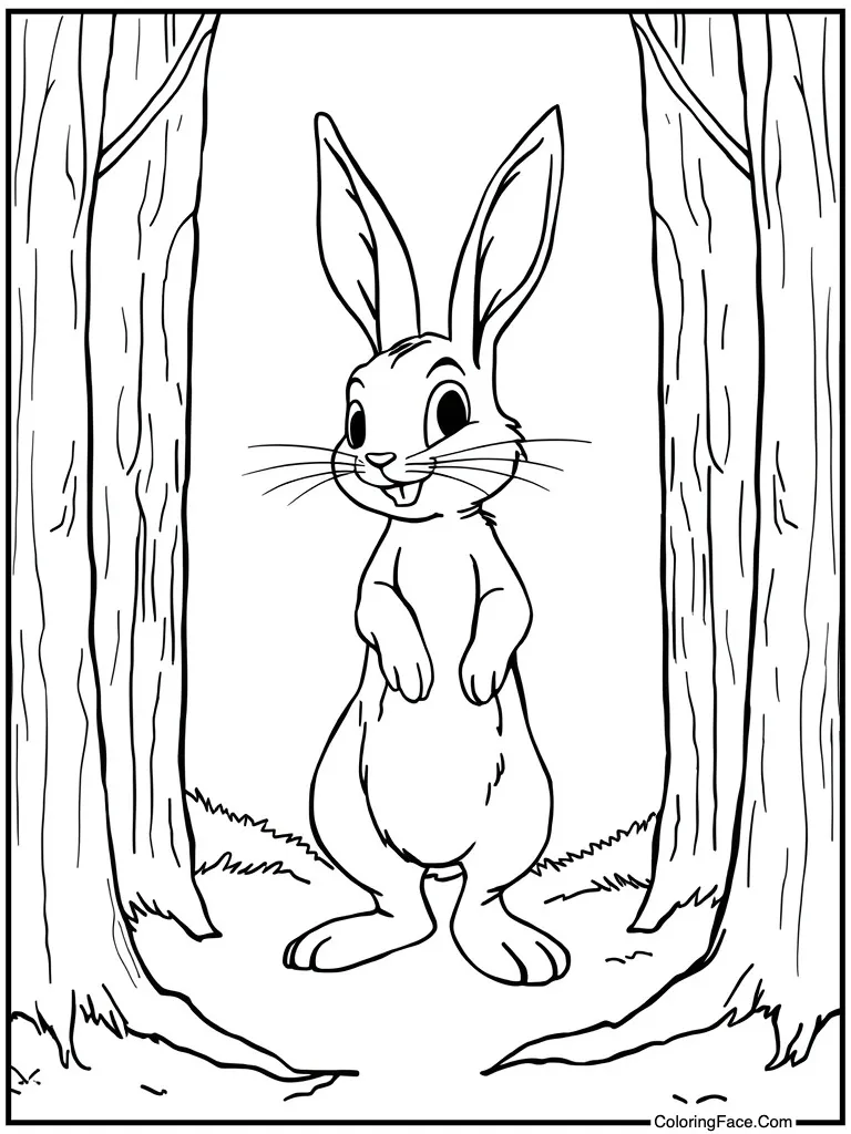 Standing on hind legs