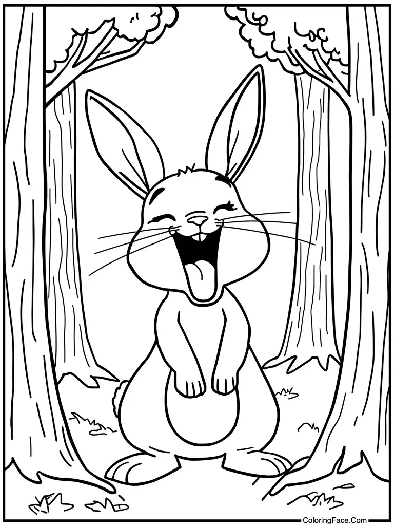 Yawning wide open mouth