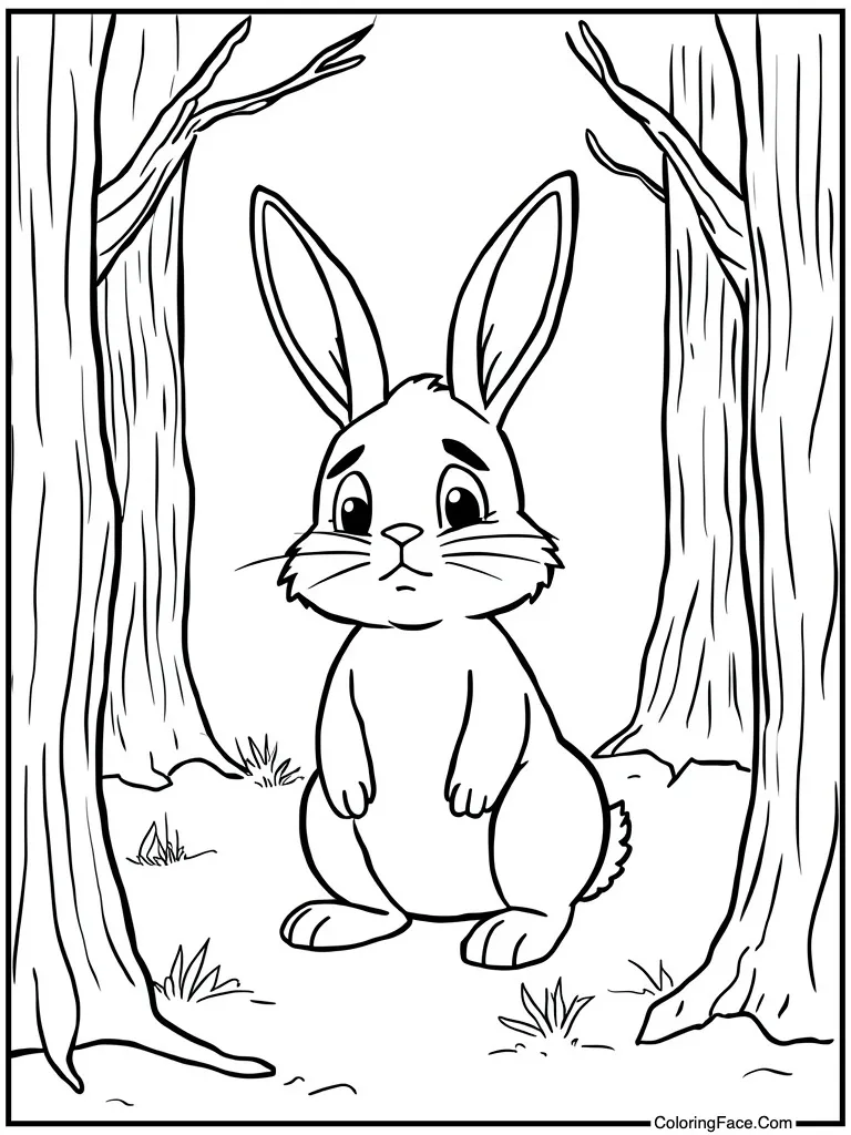 Sad drooping ears down