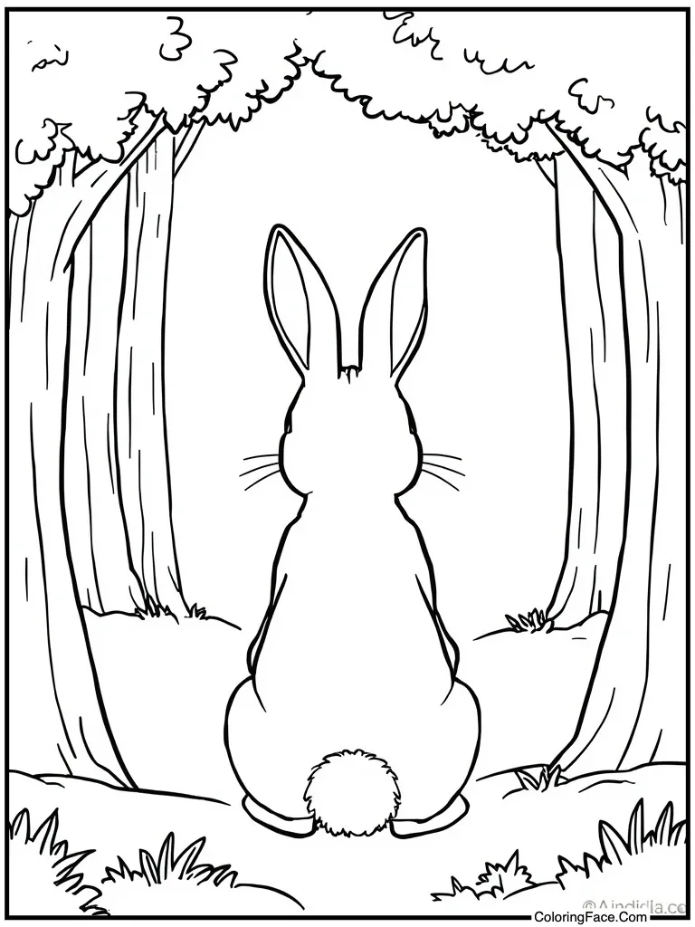 Back view looking away