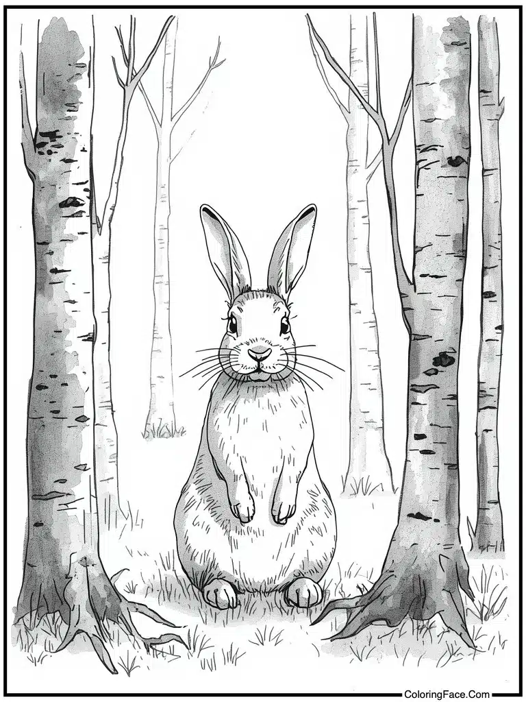 Watercolor texture look sketch