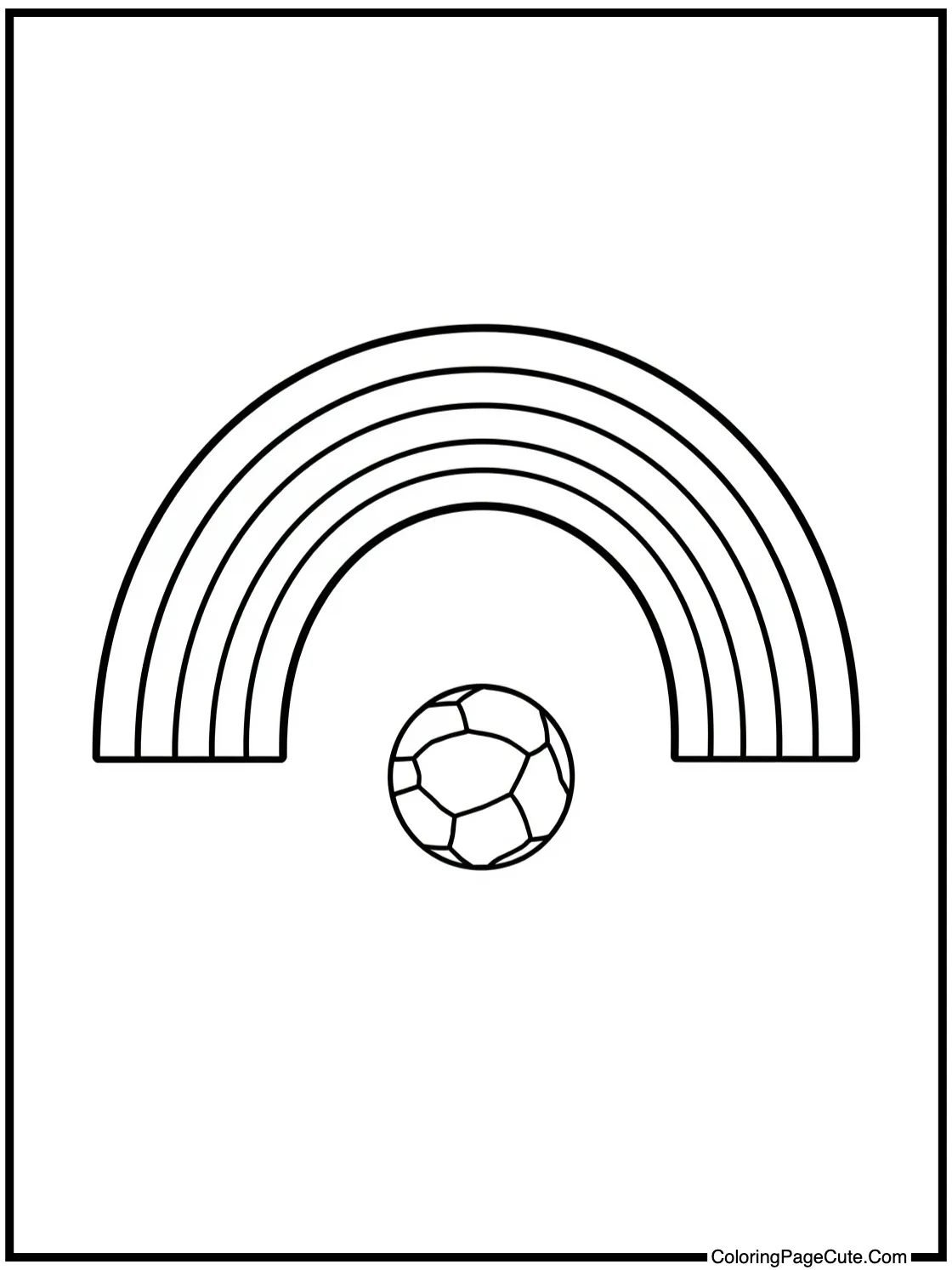 Blue character playing ball