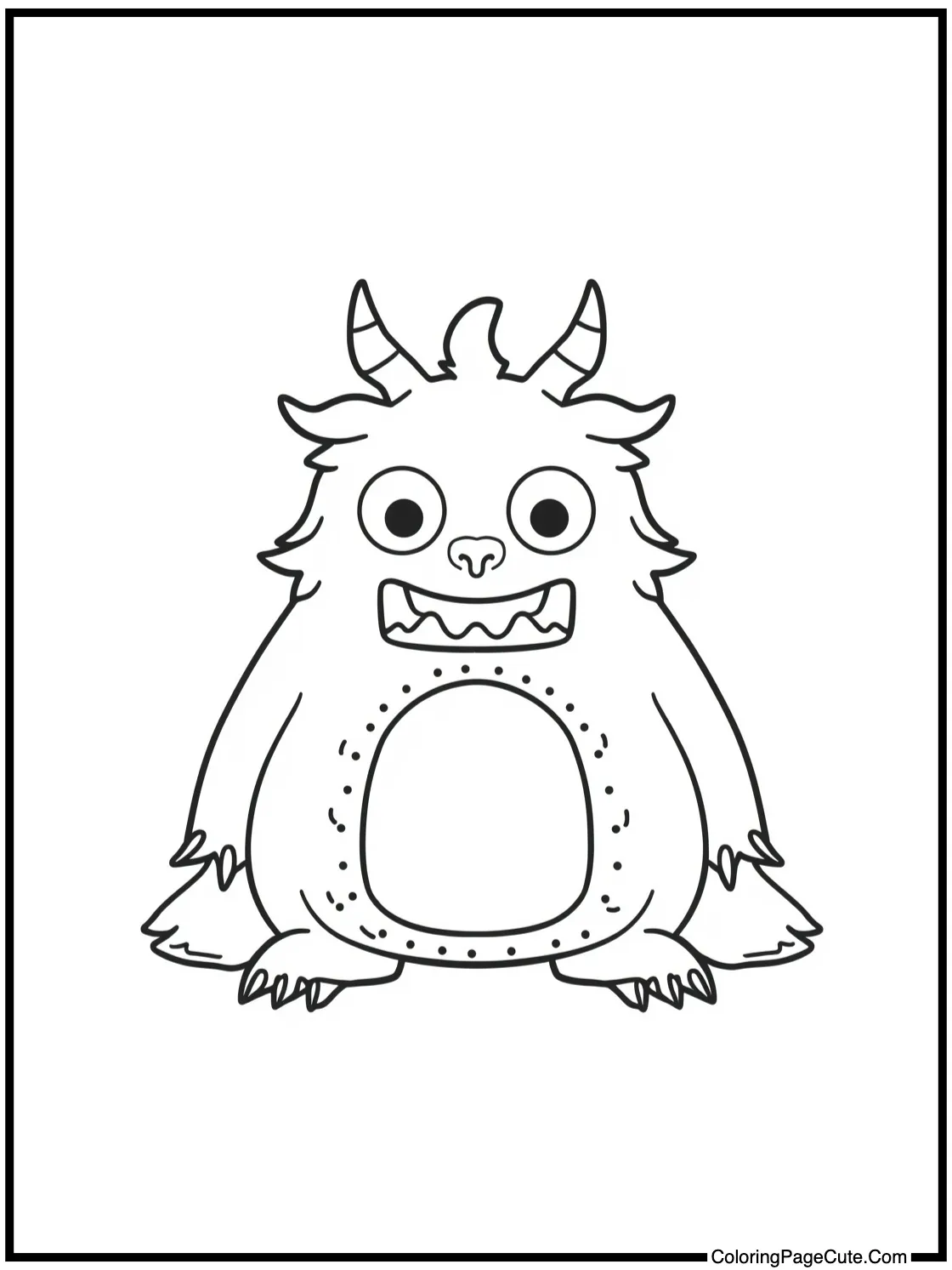 Yellow monster as pilot