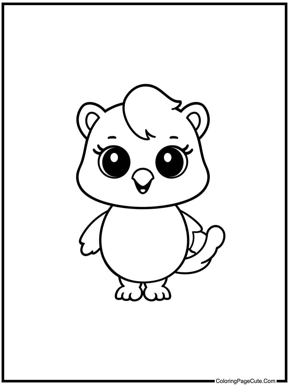 Purple pal with bell