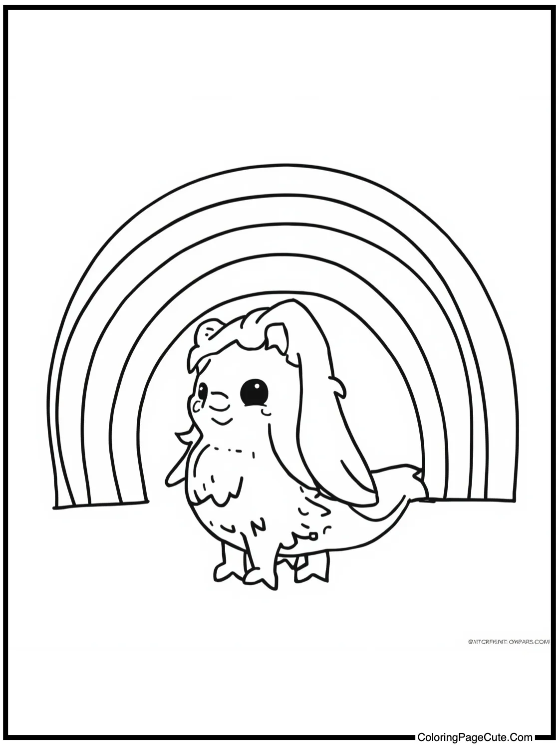 Green pal with leaves