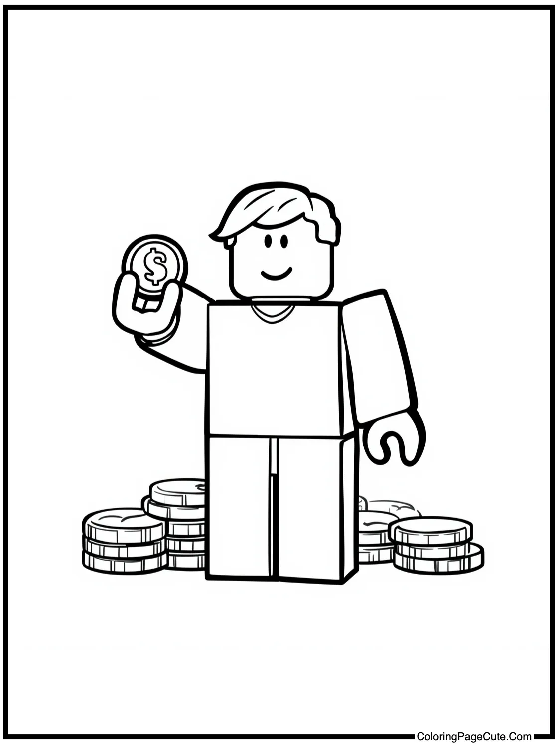 collecting virtual coins