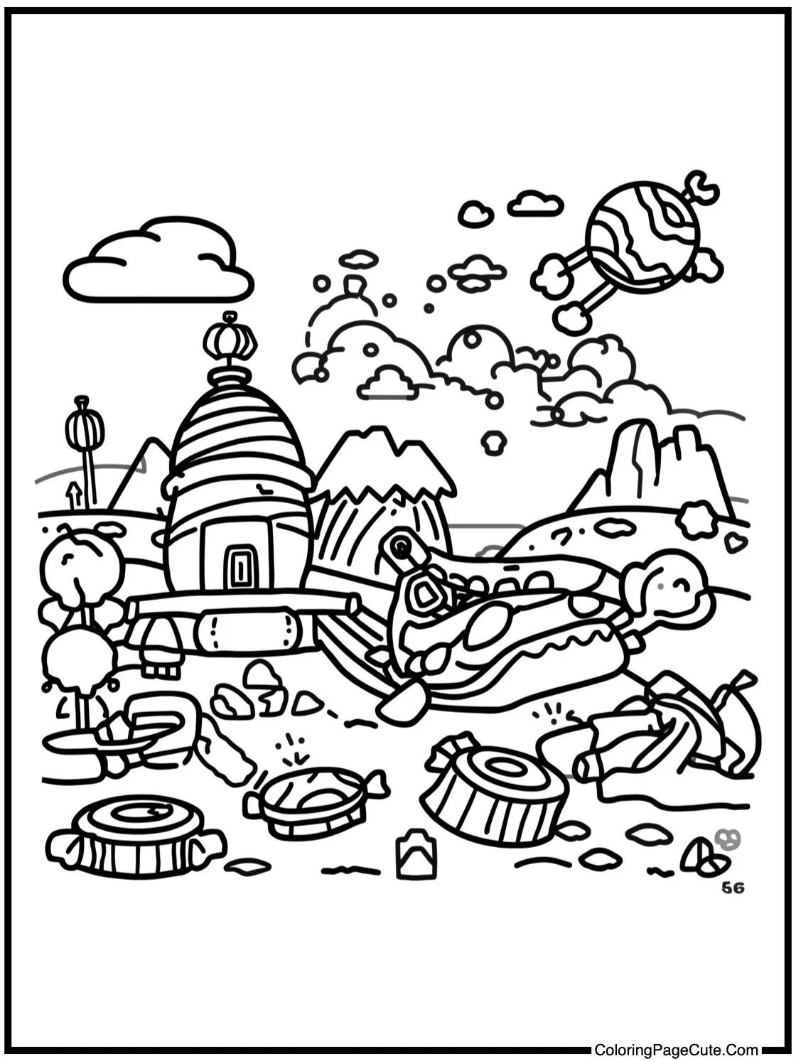 exploring a candy world