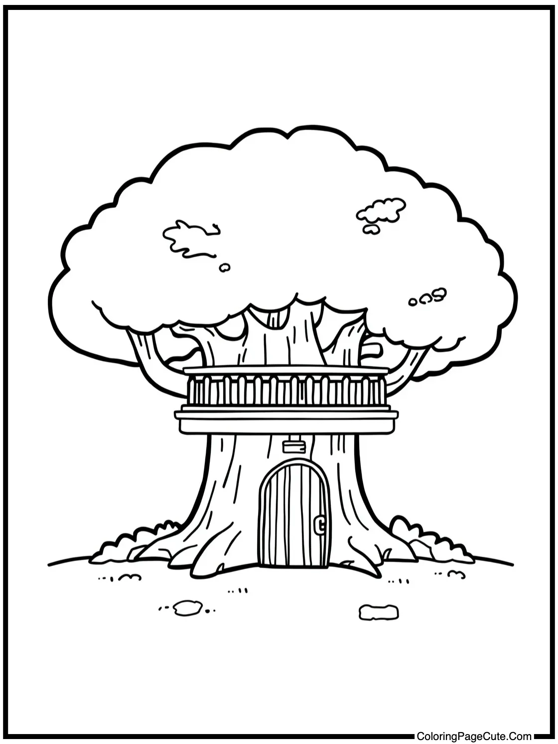 building a treehouse