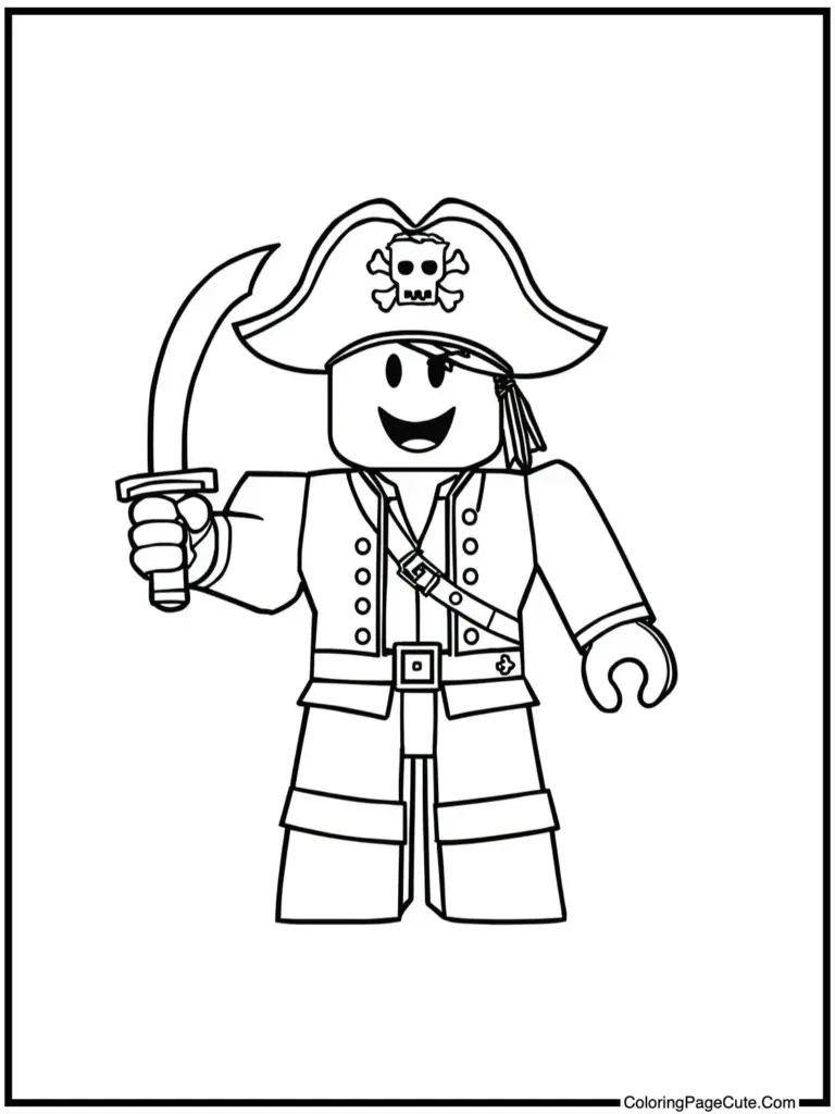 Roblox Coloring Pages