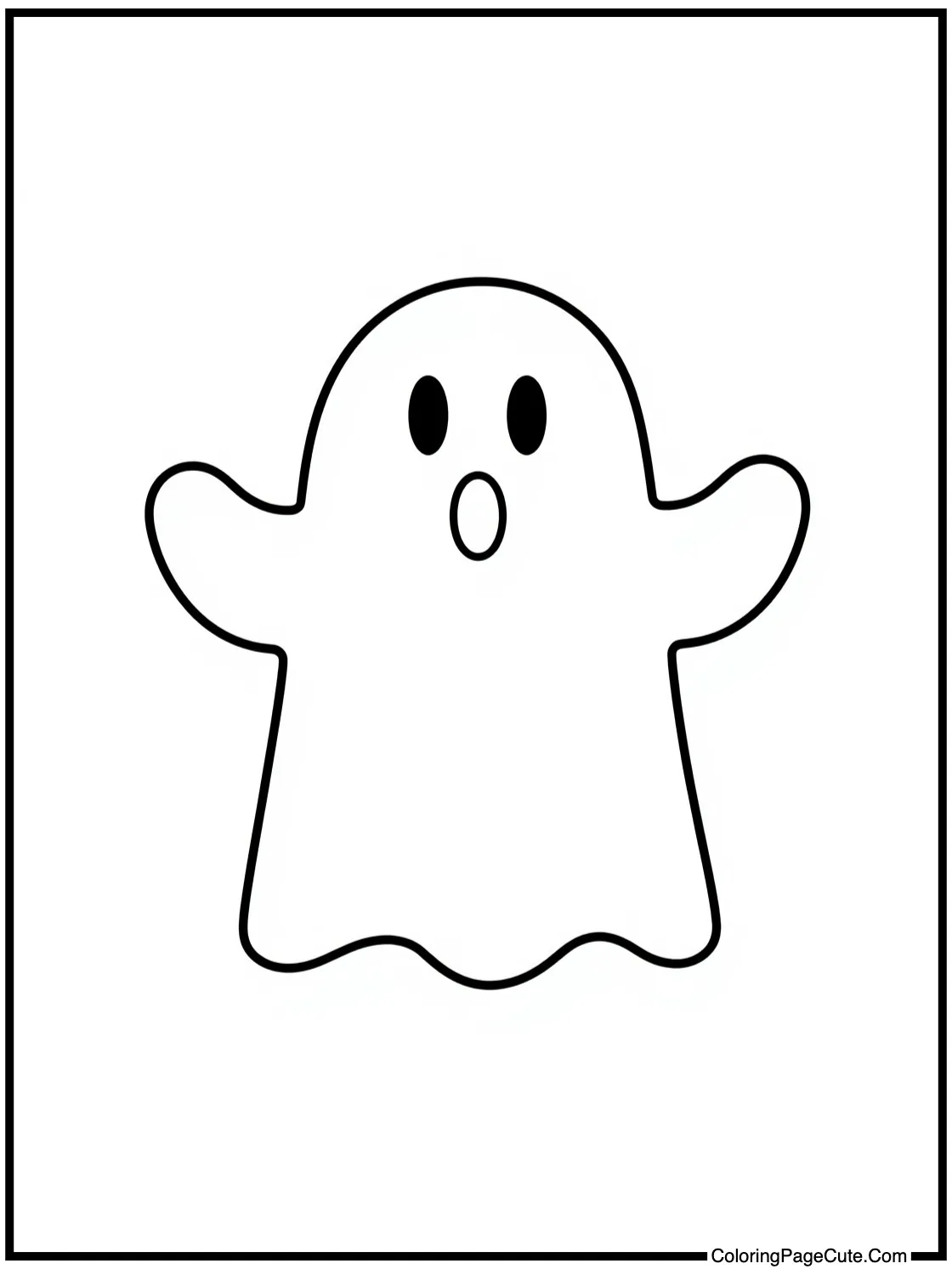 with a friendly ghost