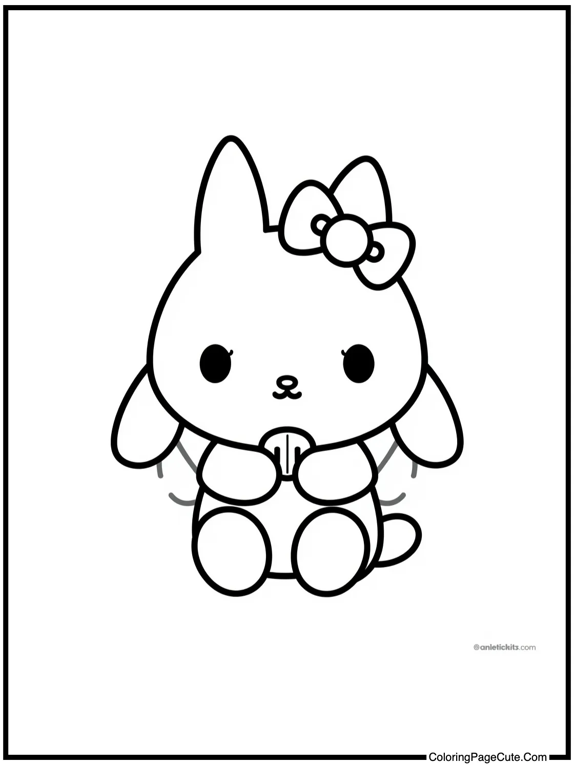 Kuromi writing diary