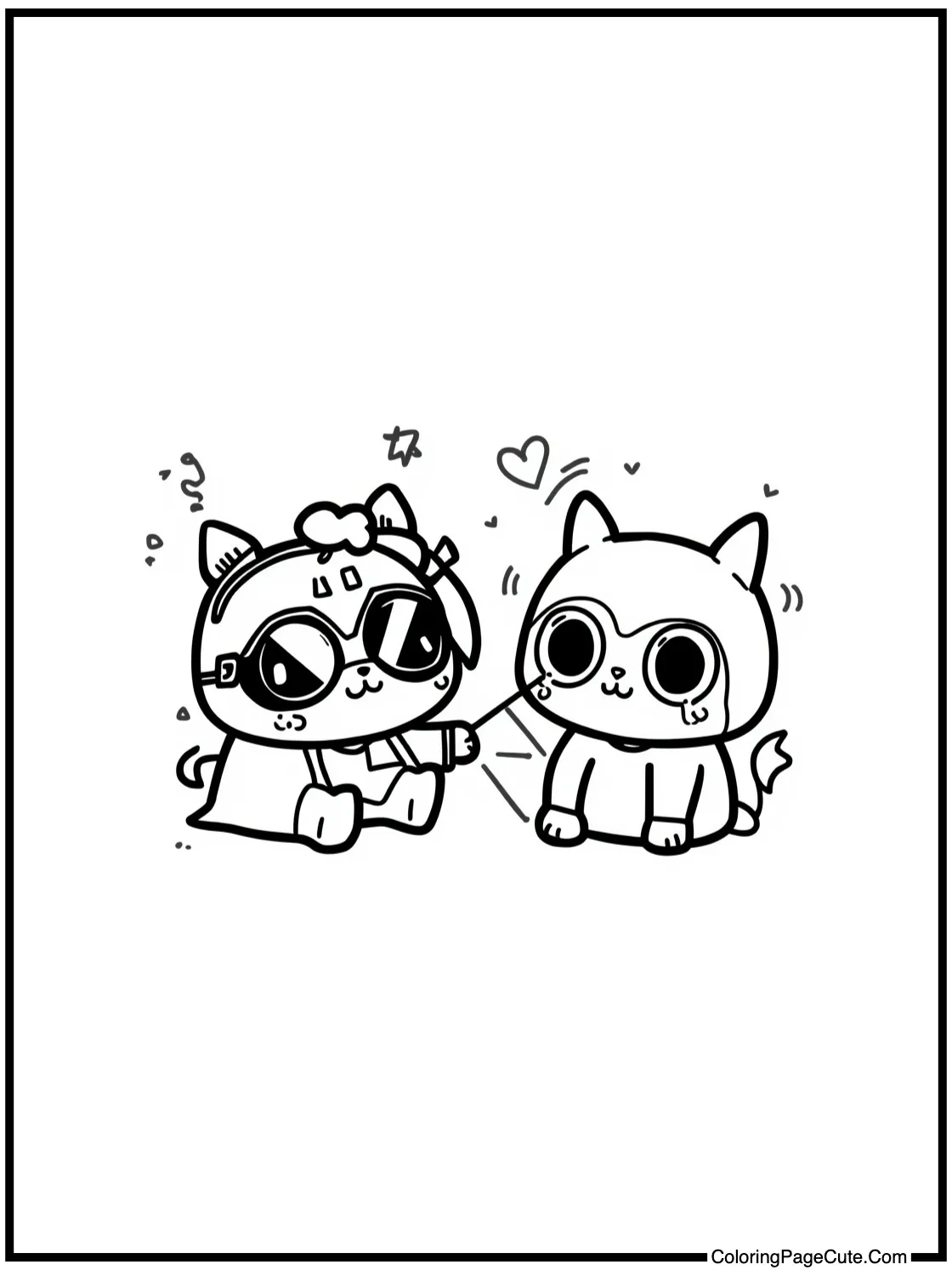 Badtz-Maru playing pranks