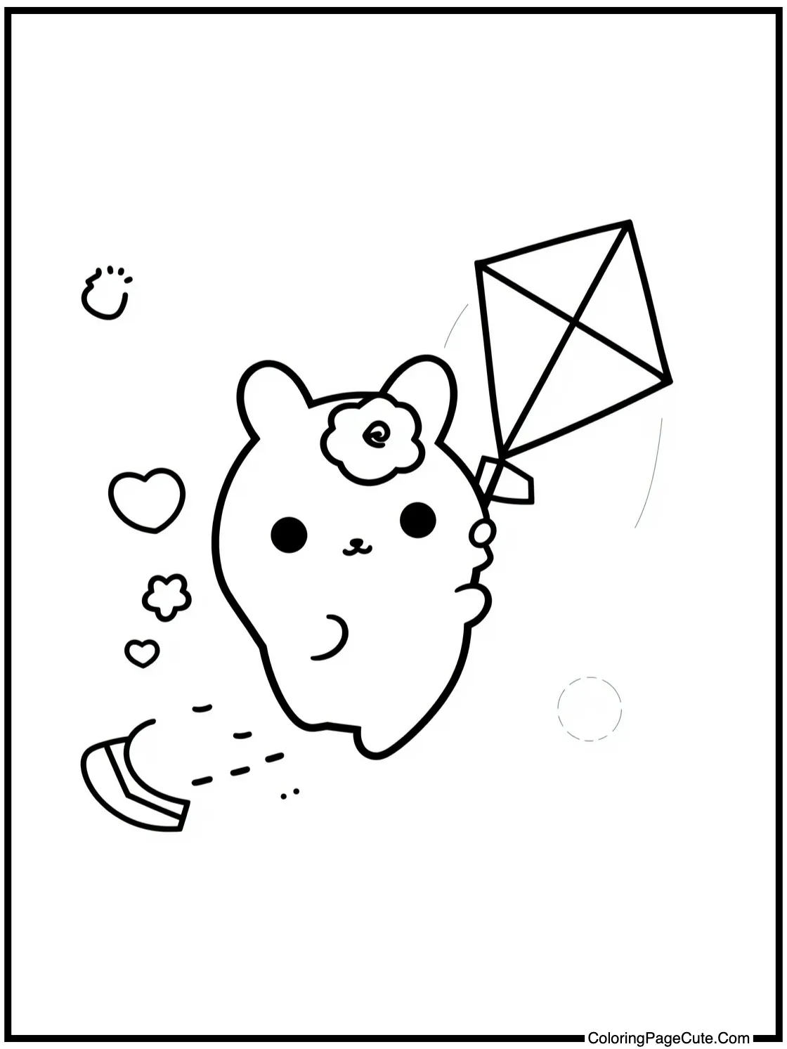 Cinnamoroll flying kite