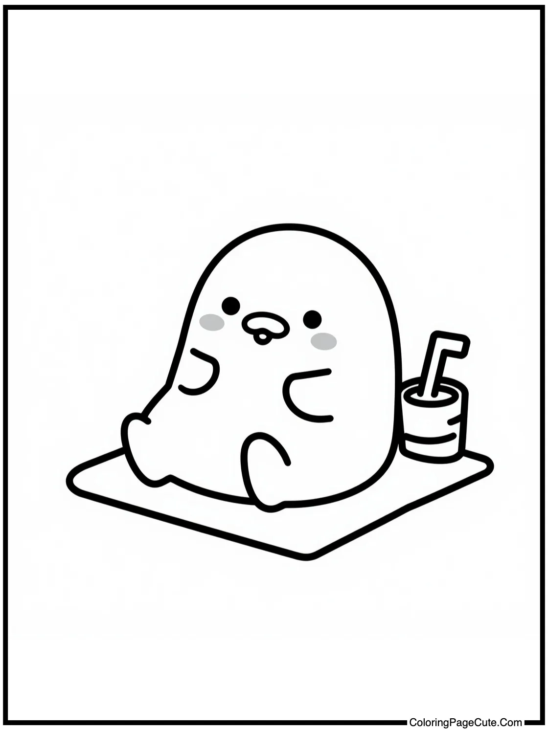 Gudetama chilling out