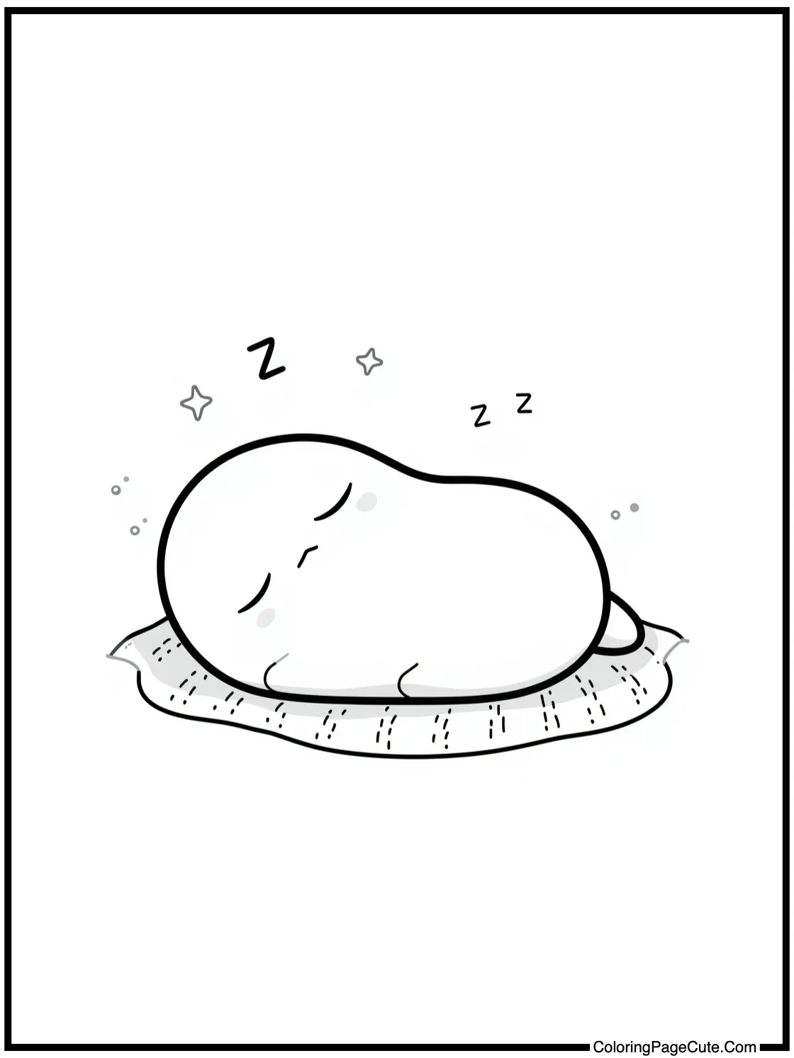 Gudetama relaxing nap