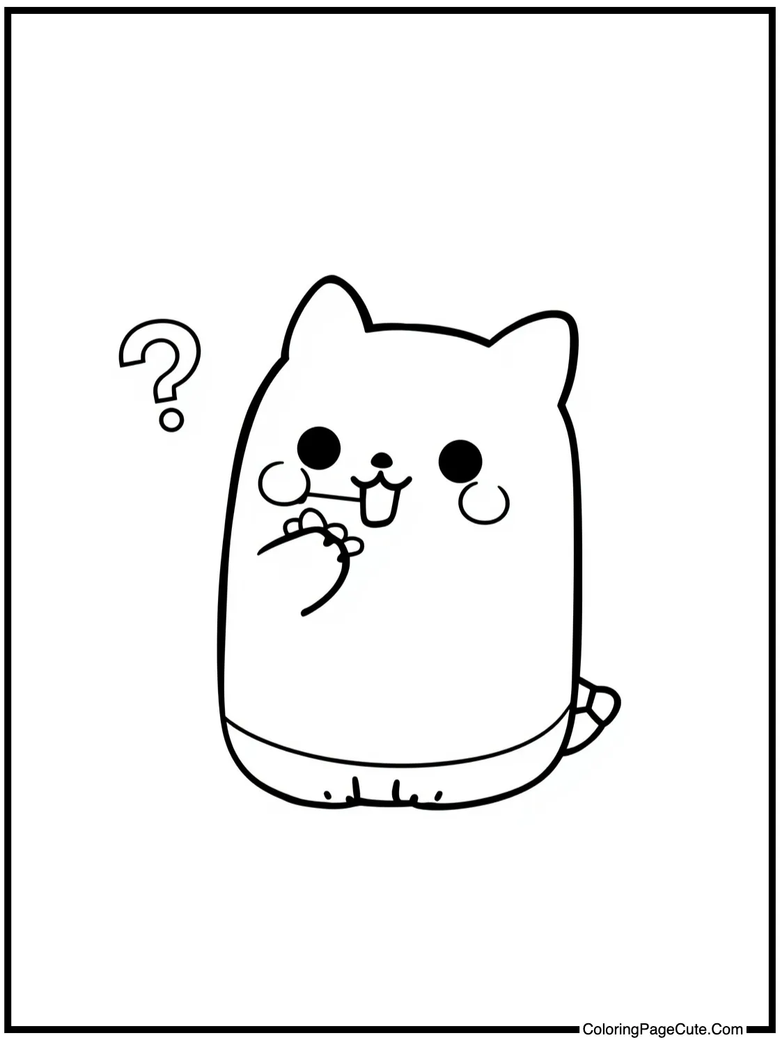 Kuromi telling jokes