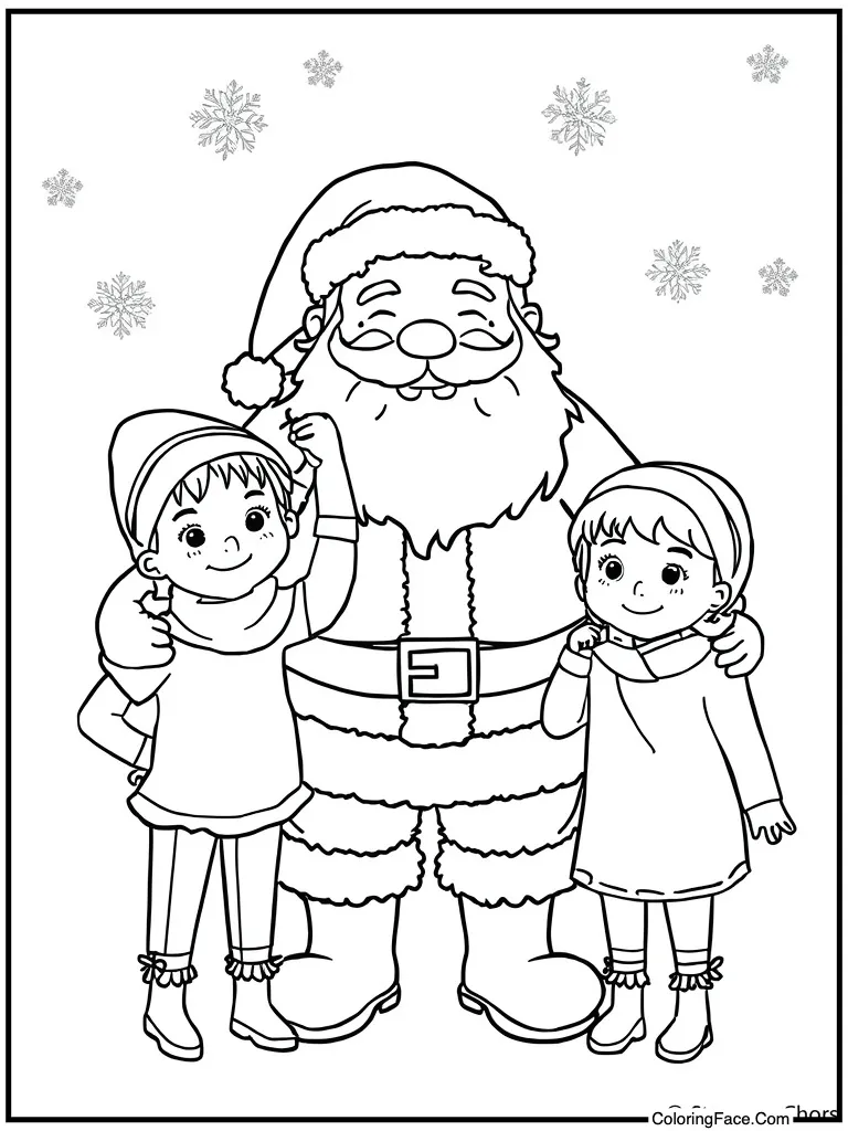 Looking at family photo