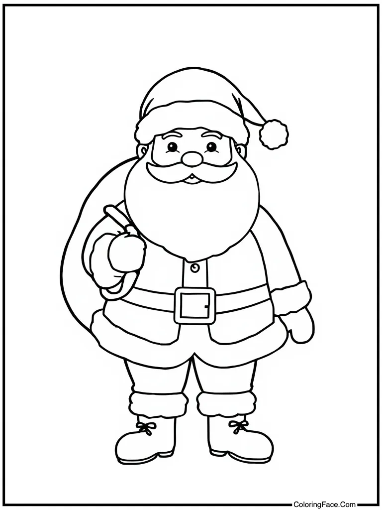 Simple outline for kids