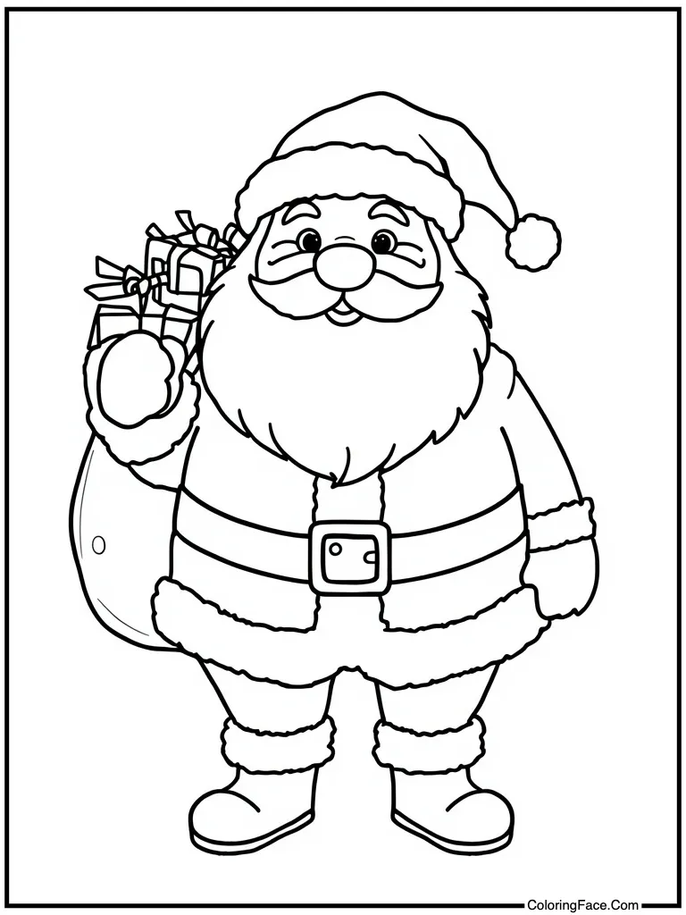 With a friendly bear