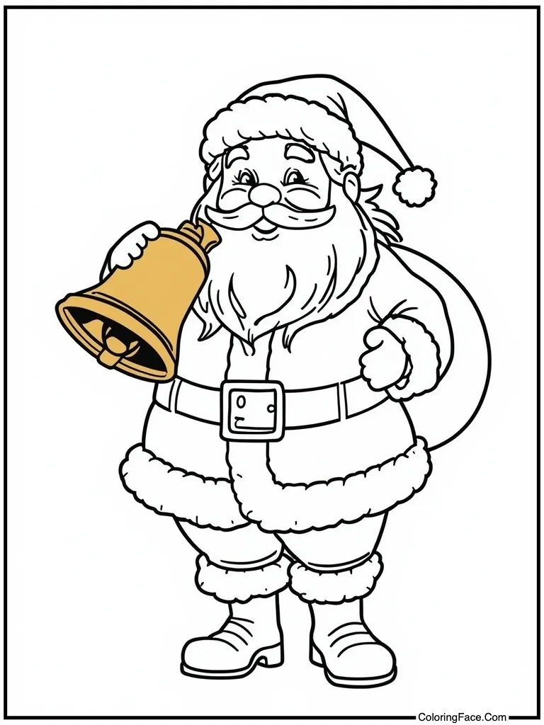 Ringing a golden bell