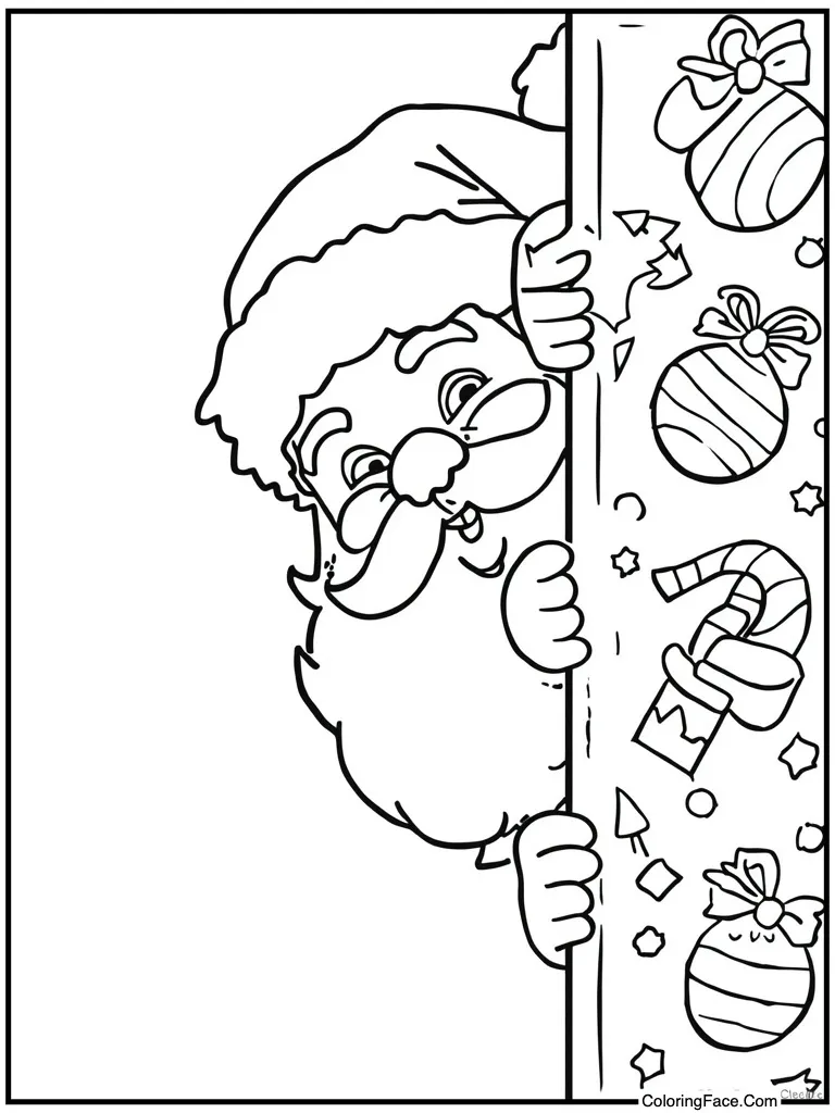 Peeking around a corner