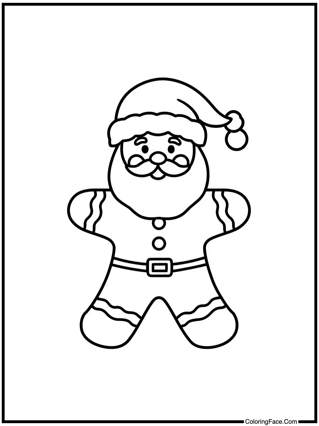  with a gingerbread man