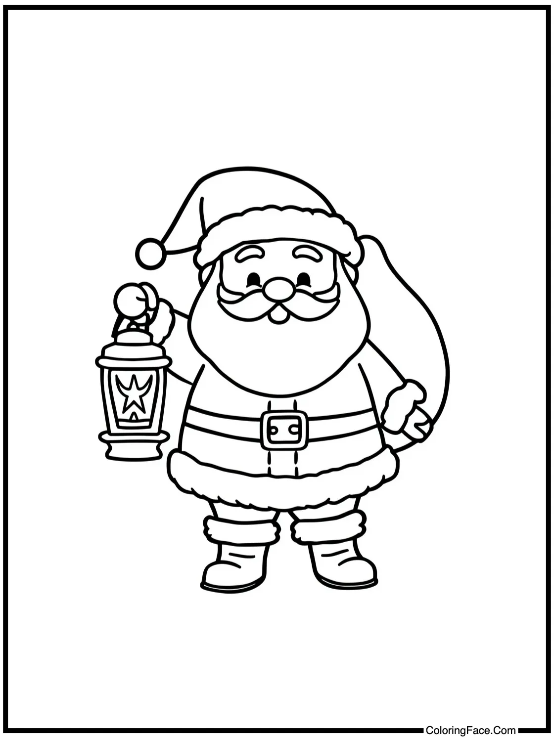  with a glowing lantern