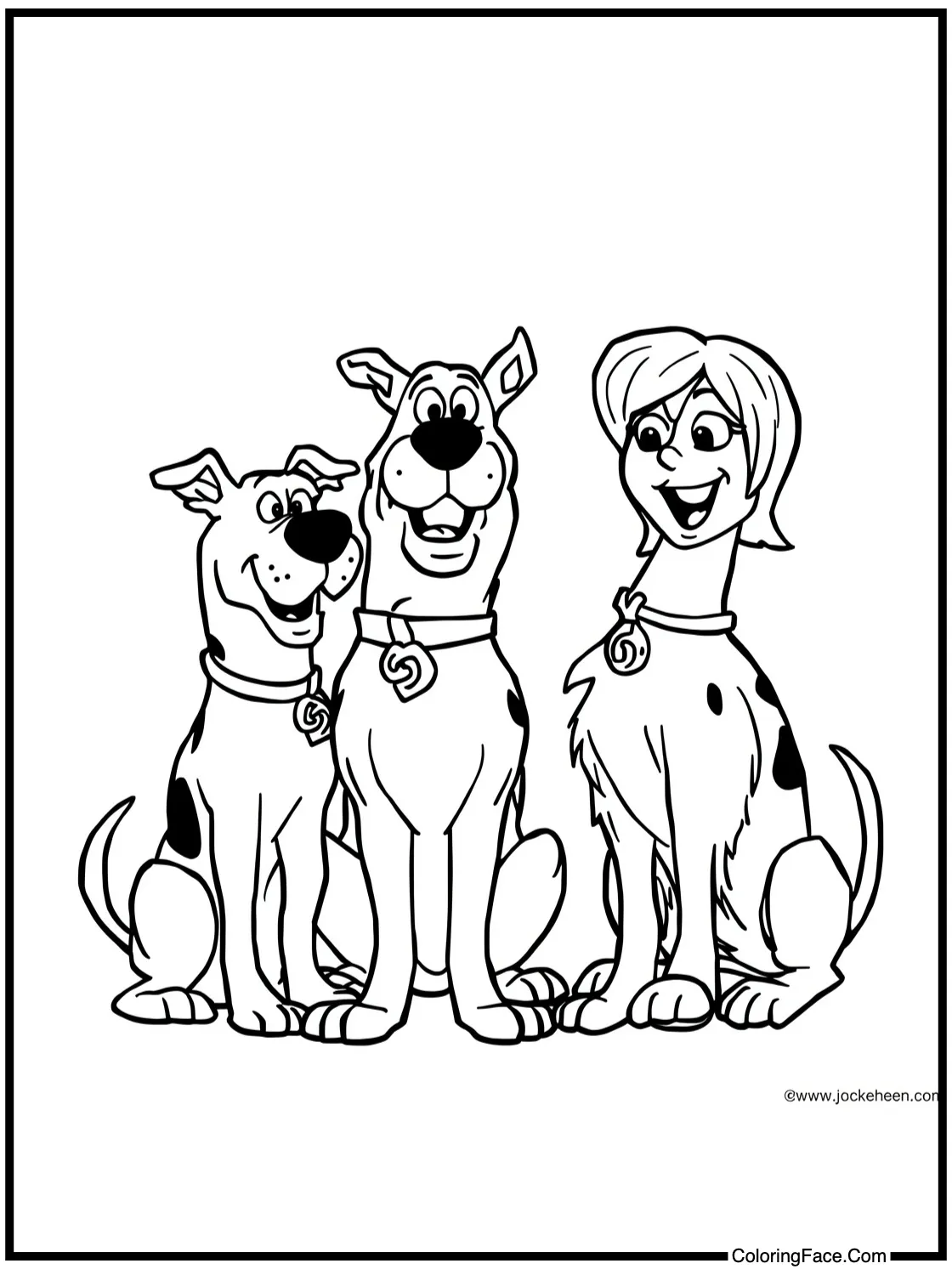 laughing with friends