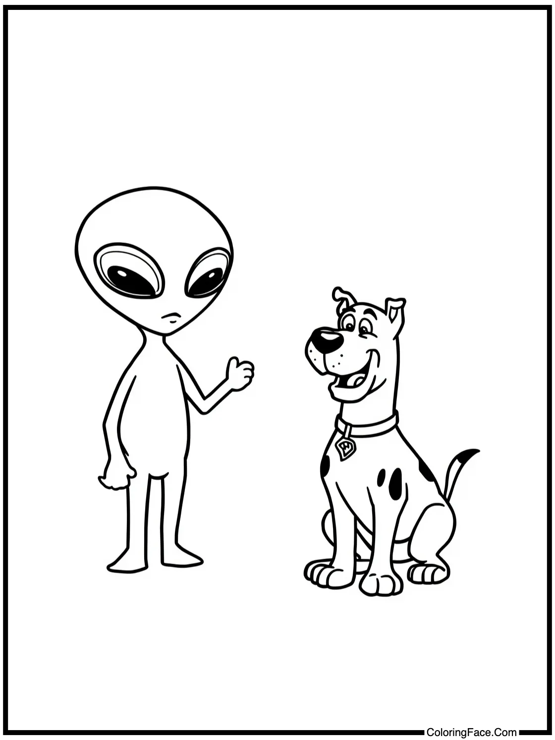 a funny alien encounter