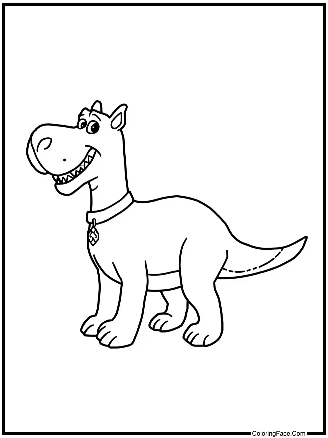 a prehistoric dinosaur