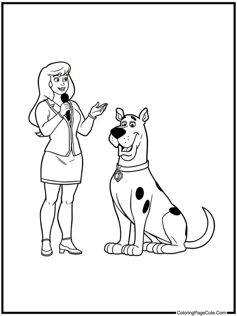 Scooby-Doo Coloring Pages