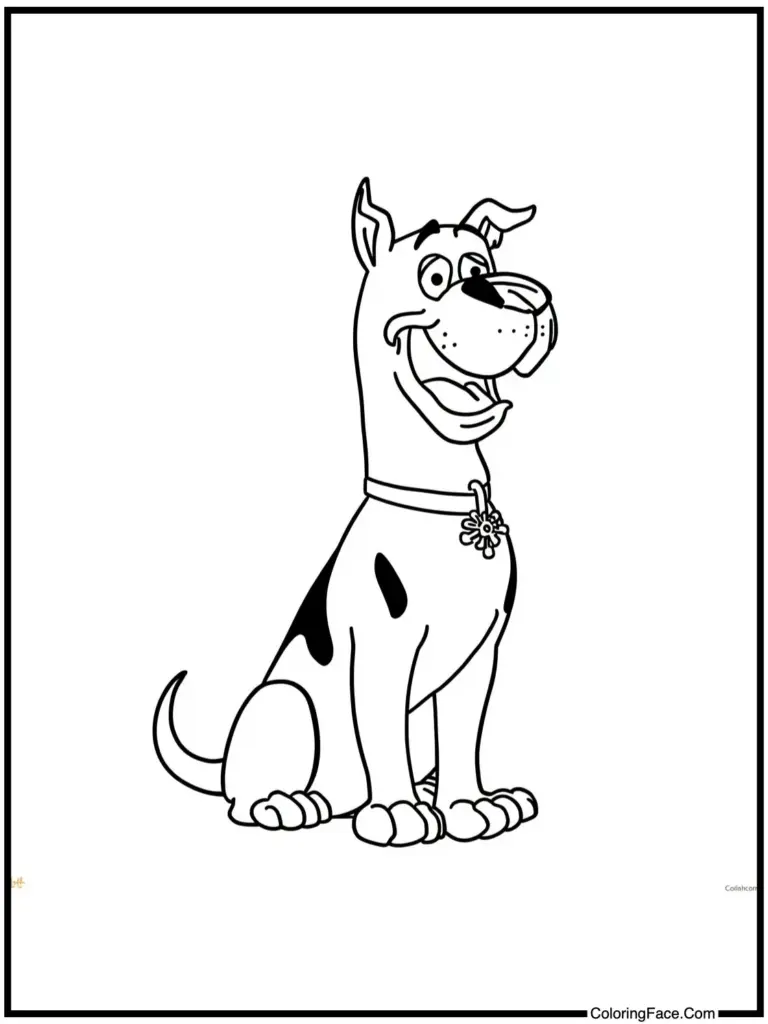 Scooby-Doo Coloring Pages