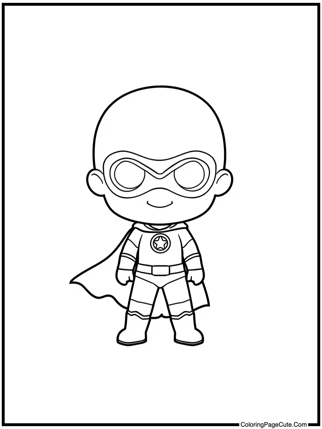 Chibi style little hero